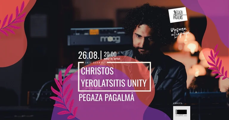Bezmaksas džezs Liepājā: Christos Yerolatsitis UNITY