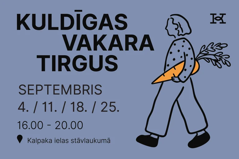 Kuldīgas Vakara tirgus 4. septembrī: kur un cikos doties
